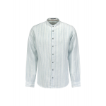 No Excess shirt grandad stripe