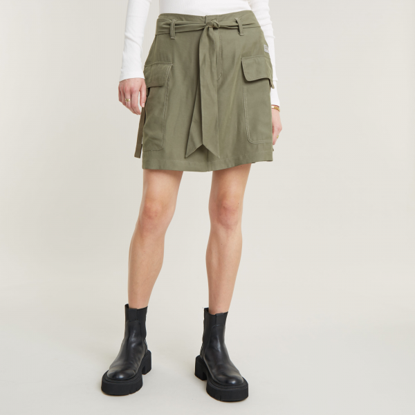 G-star cargo belted skirt wmn