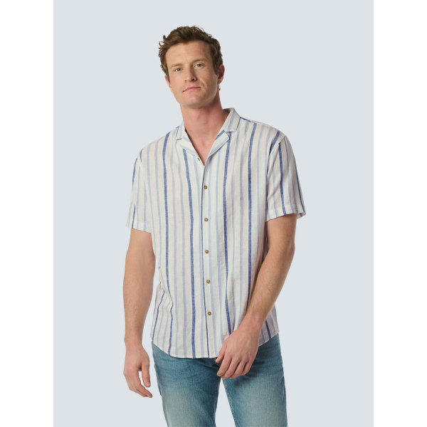 No Excess 3 color stripe shirt