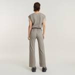 G-star riveted flared jumpsuit