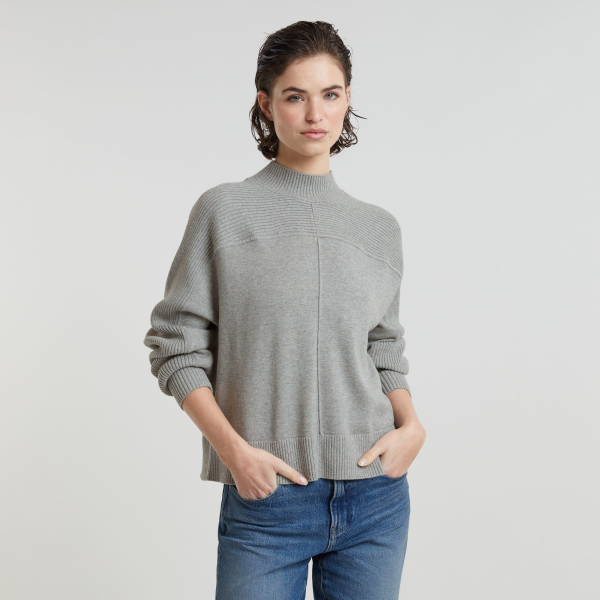 G-star boxy mock jumper wmn