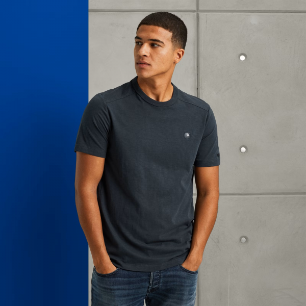 Cast iron short sleeve r-neck