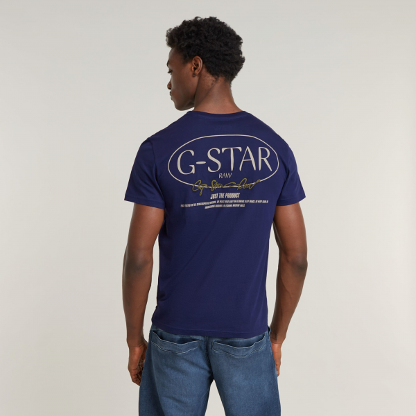 G-star circle back graphic tee