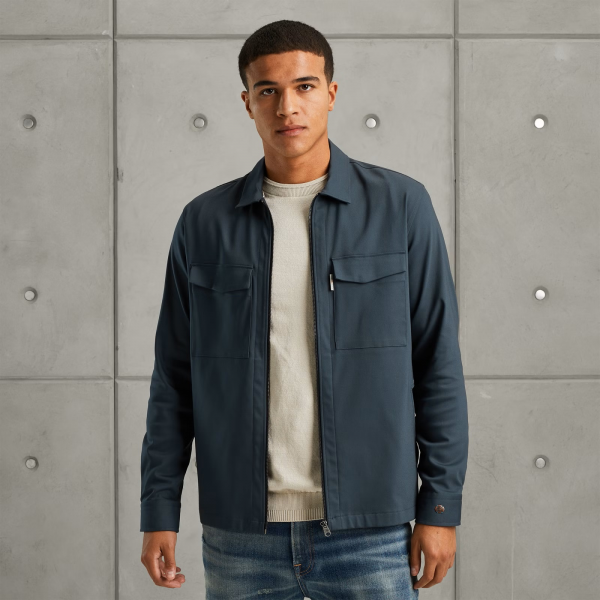 Cast Iron reg  ls overshirt