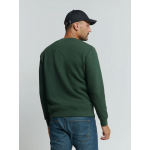 No-excess sweater crewneck