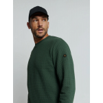 No-excess sweater crewneck