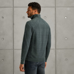 Cast Iron half zip collar knit