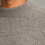 Cast Iron mock neck knit