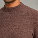 Cast Iron mock neck knit