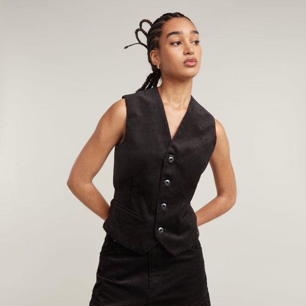 G-star holiday waistcoat wmn