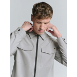 No-Excess overshirt zip closur