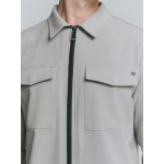 No-Excess overshirt zip closur