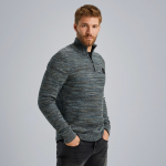 Pme Legend halfzip collar knit