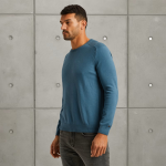 Cast Iron mock neck trui